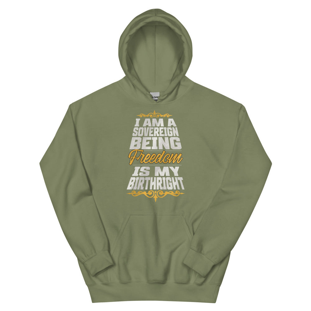 Sovereign Being Hoodie - Military Green Color - https://ascensionemporium.net